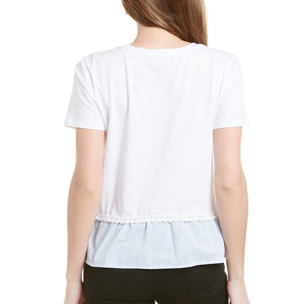 ❤️LAUNDRY BY SHELLI SEGAL PEPLUM TOP❤️ | NWT | Size Large - Picture 2 of 3
